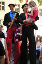 stelzenläufer Franzosen